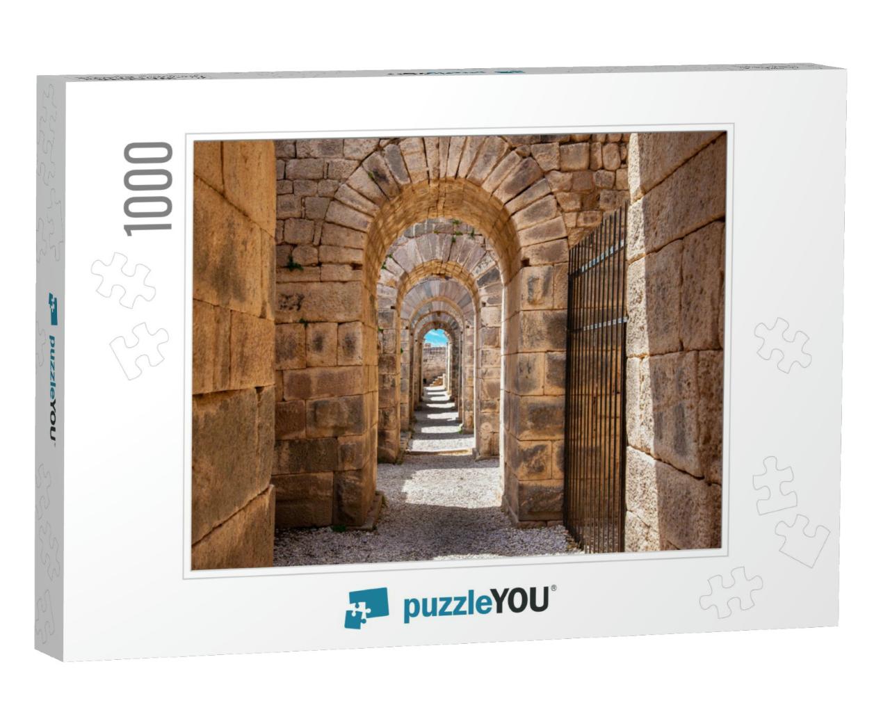 Ancient Archway in Pergamon, Turkey... Jigsaw Puzzle with 1000 pieces