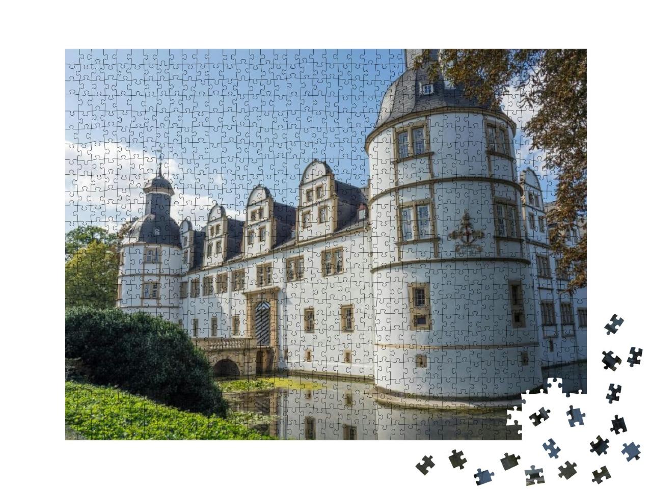 Castle in Paderborn... Jigsaw Puzzle with 1000 pieces
