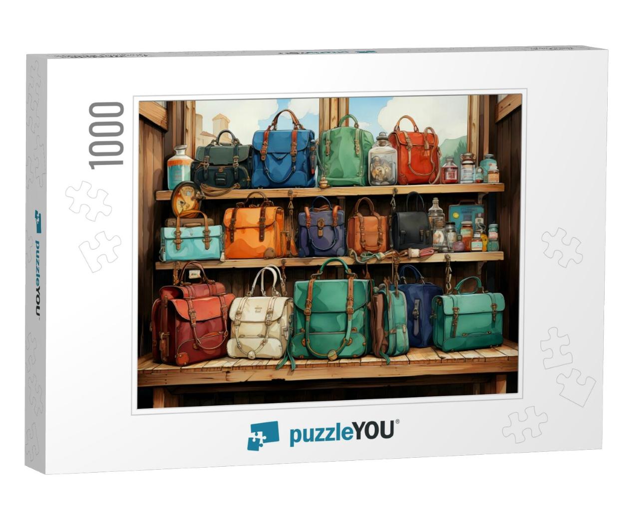 Travel Bags Jigsaw Puzzle with 1000 pieces