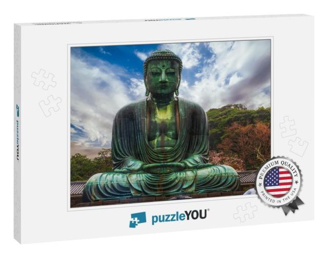The Kamakura Daibutsu the Great Buddha of Kamakura in Kam... Jigsaw Puzzle