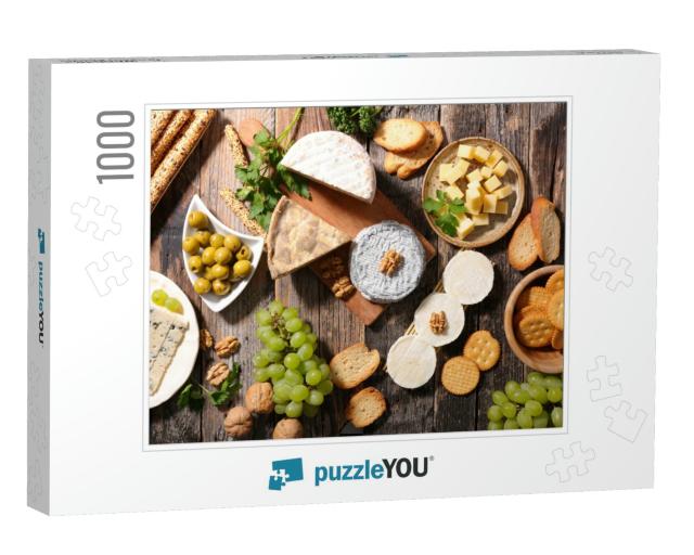 Assorted Cheese... Jigsaw Puzzle with 1000 pieces