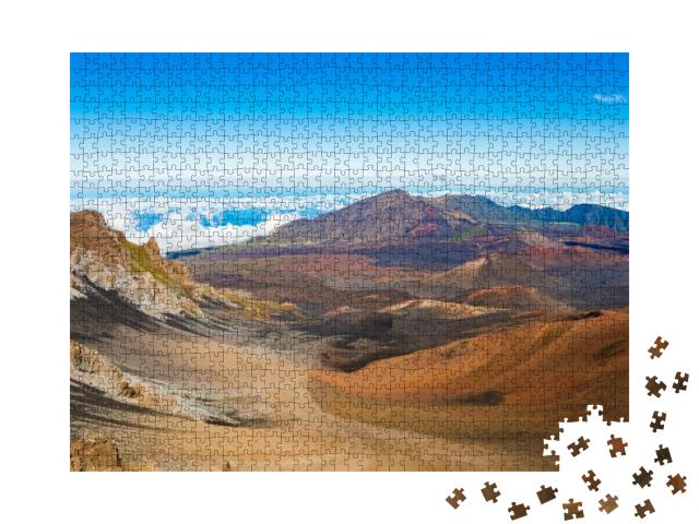 Haleakala National Park Volcano Landscape... Jigsaw Puzzle with 1000 pieces