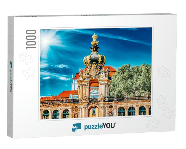 Crown Gate Pedestal for the Polish Crown. Z Winger Palace... Jigsaw Puzzle with 1000 pieces