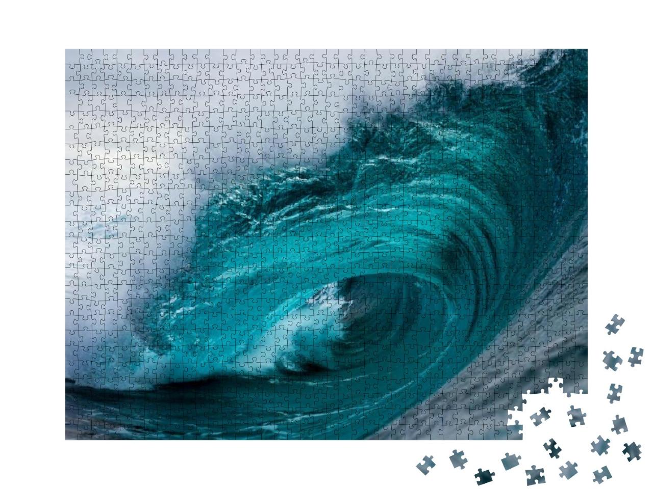 Big Crashing Wave... Jigsaw Puzzle with 1000 pieces
