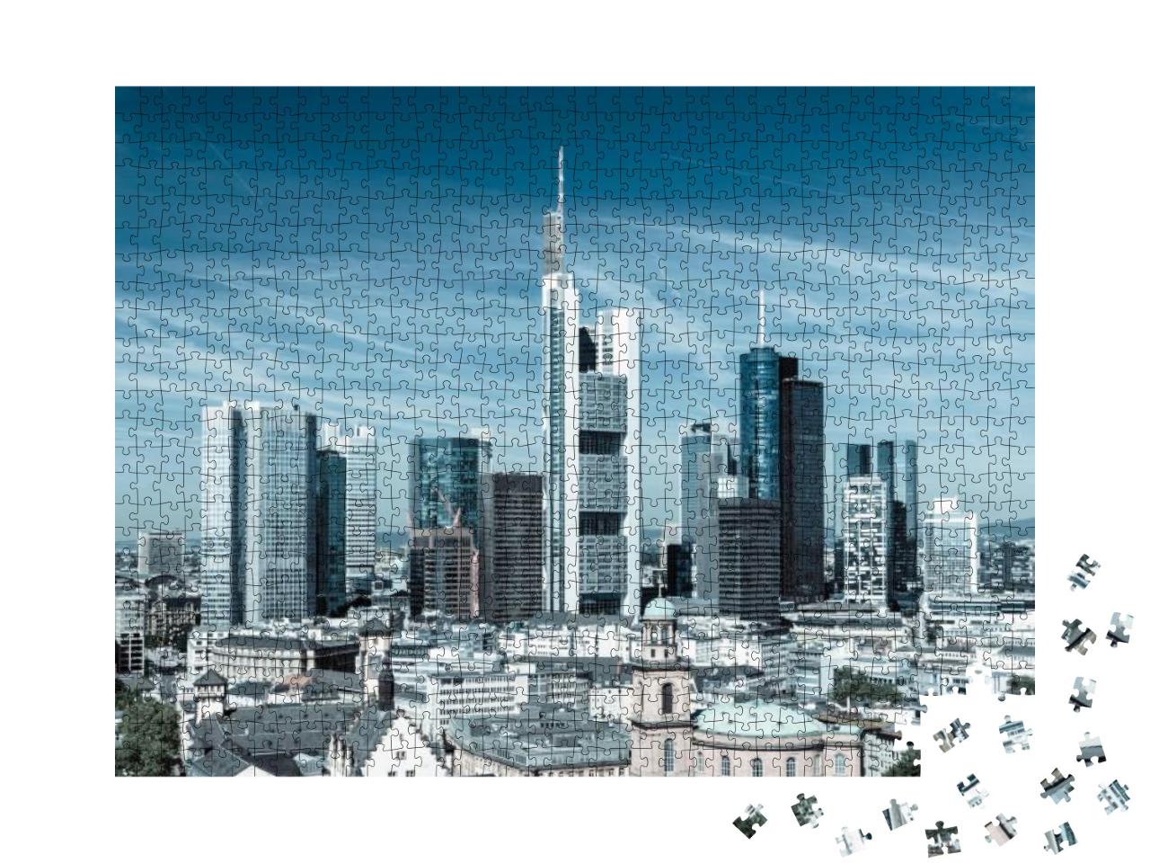 Frankfurt Am Main, Germany... Jigsaw Puzzle with 1000 pieces