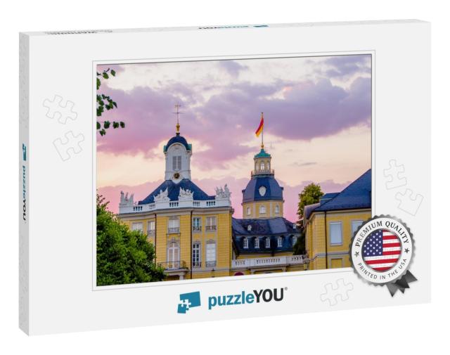 Castle of a Lord Named Karl Friedrich Schloss Karlsruhe i... Jigsaw Puzzle