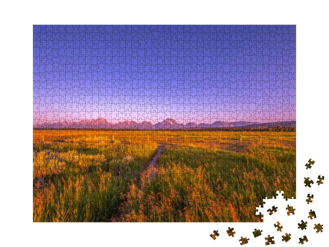Grand Teton National Park is an American National Park in... Jigsaw Puzzle with 1000 pieces