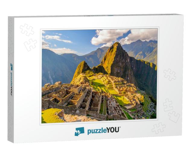 Machu Picchu Peru, Southa America, a UNESCO World Heritag... Jigsaw Puzzle