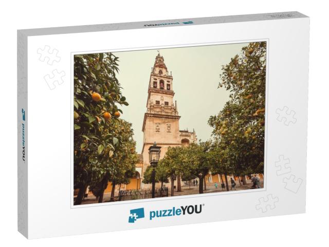 Orange Trees Garden Around Bell Tower of the Famous Moori... Jigsaw Puzzle