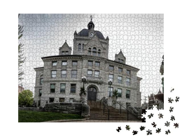 Front Facade of History Museum Complex in Lexington, Kent... Jigsaw Puzzle with 1000 pieces