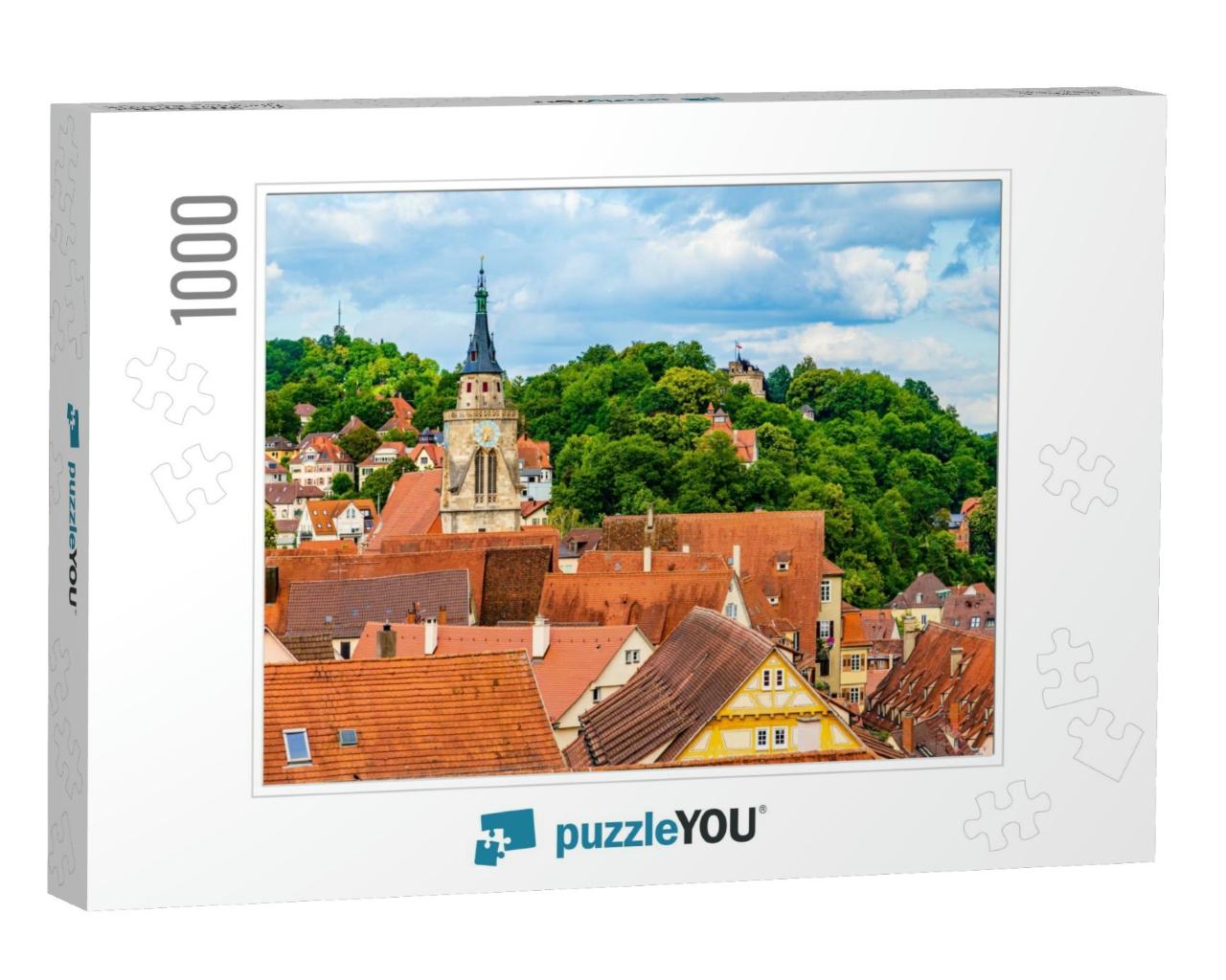 Medieval Roof Tops & Late Gothic St. Georges Collegiate C... Jigsaw Puzzle with 1000 pieces