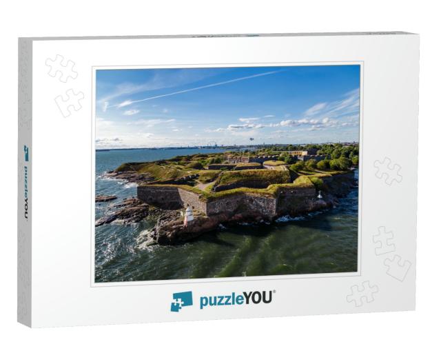 Suomenlinna is the Fortress Outside Helsinki, Here on a S... Jigsaw Puzzle