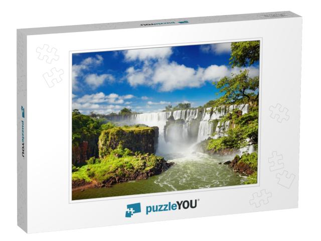 Iguassu Falls, the Largest Series of Waterfalls of the Wo... Jigsaw Puzzle