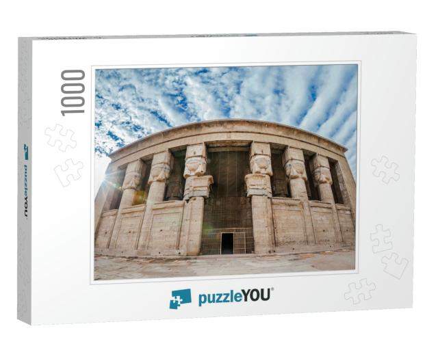 Dendera Temple or Temple of Hathor Egypt. Dendera Temple... Jigsaw Puzzle with 1000 pieces