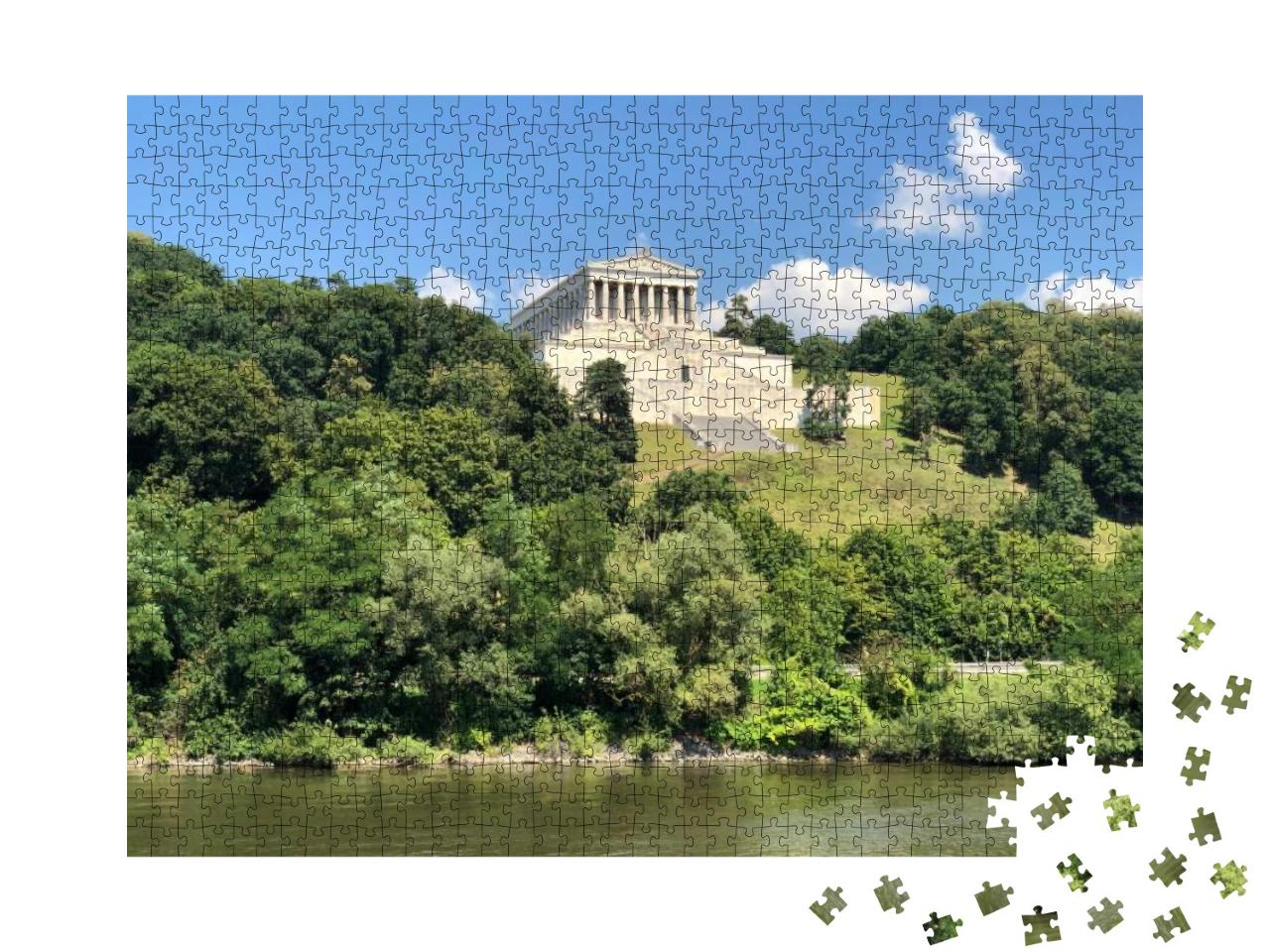 The Walhalla is a Hall of Fame that Honors Laudable & Dis... Jigsaw Puzzle with 1000 pieces