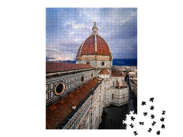 Picture of Florence Duomo Santa Maria Del Fiore, Italy... Jigsaw Puzzle with 1000 pieces