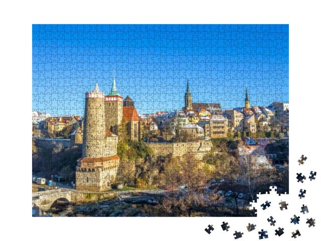 Bautzen, Saxony... Jigsaw Puzzle with 1000 pieces