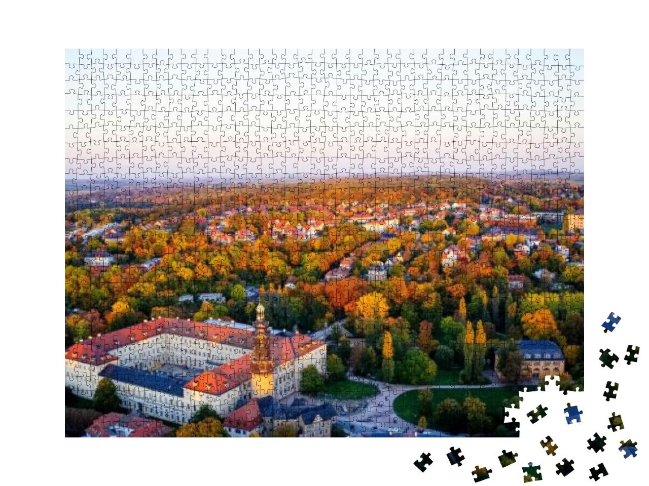 Weimar from Above... Jigsaw Puzzle with 1000 pieces