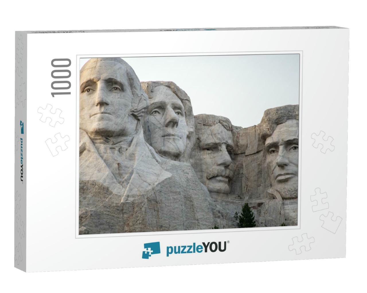 Mount Rushmore National Memorial in the State of South Da... Jigsaw Puzzle with 1000 pieces