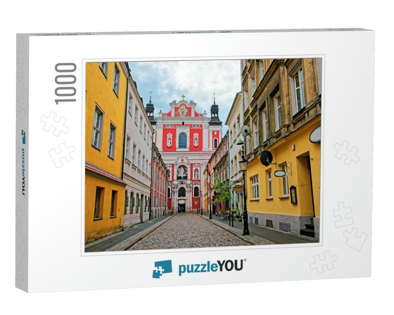 Saint Stanislaus Church on the Old Town, Poznan, Poland... Jigsaw Puzzle with 1000 pieces