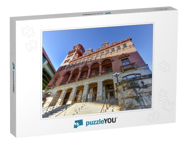 Historic Main Street Station in Richmond, Virginia... Jigsaw Puzzle