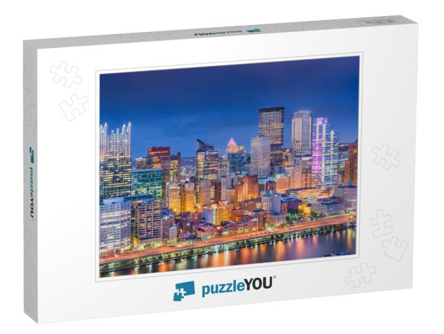 Pittsburgh, Pennsylvania, USA Skyline on the River... Jigsaw Puzzle