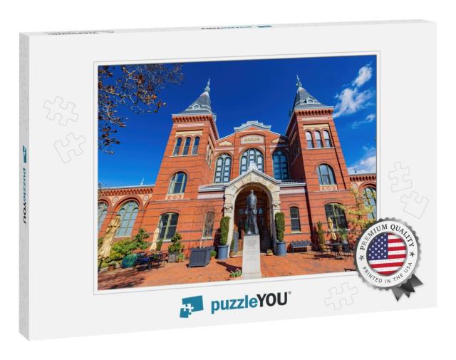Sunny View of the Smithsonian Arts Industries Building At... Jigsaw Puzzle