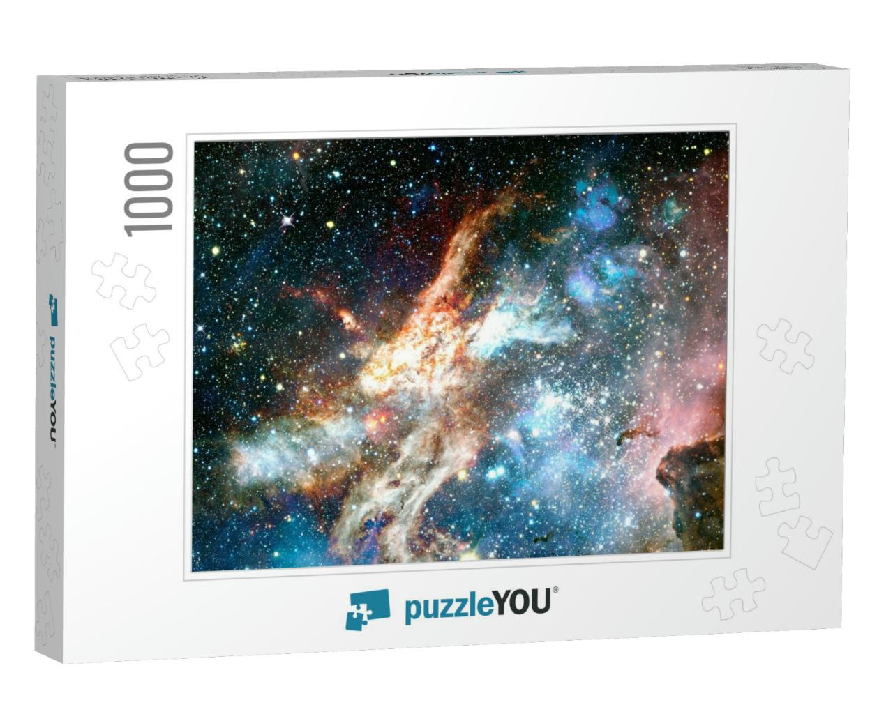 Endless Universe. Elements of This Image Furnished by Nas... Jigsaw Puzzle with 1000 pieces