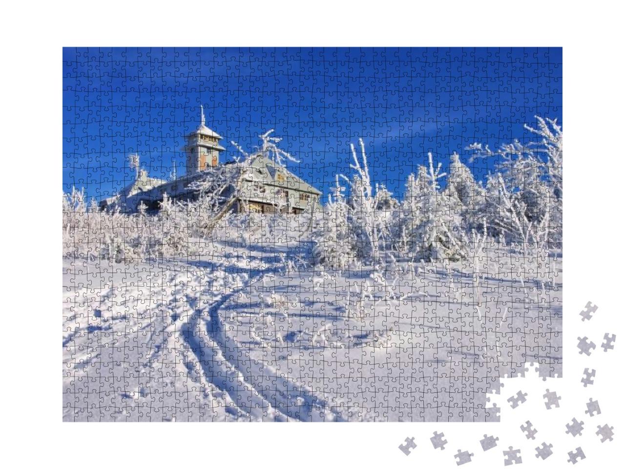 Mountain Fichtelberg... Jigsaw Puzzle with 1000 pieces