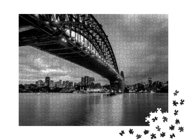 Sydney Harbor Bridge... Jigsaw Puzzle with 1000 pieces