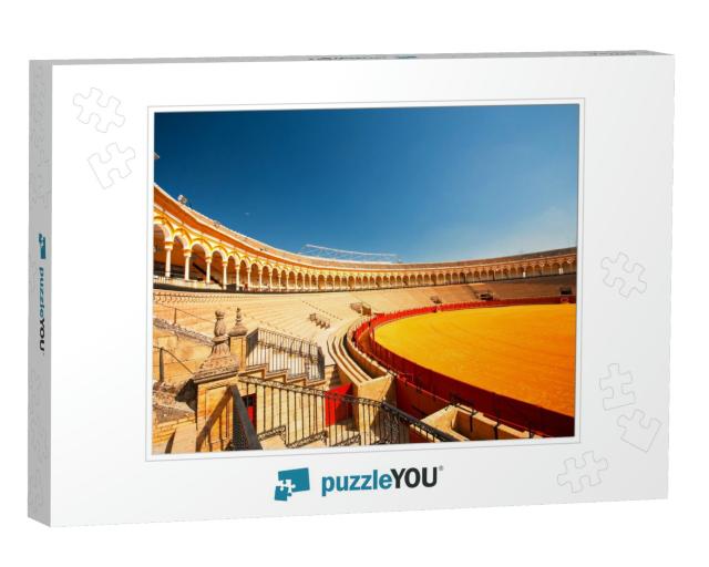 The Bull Arena of Seville, Spain... Jigsaw Puzzle