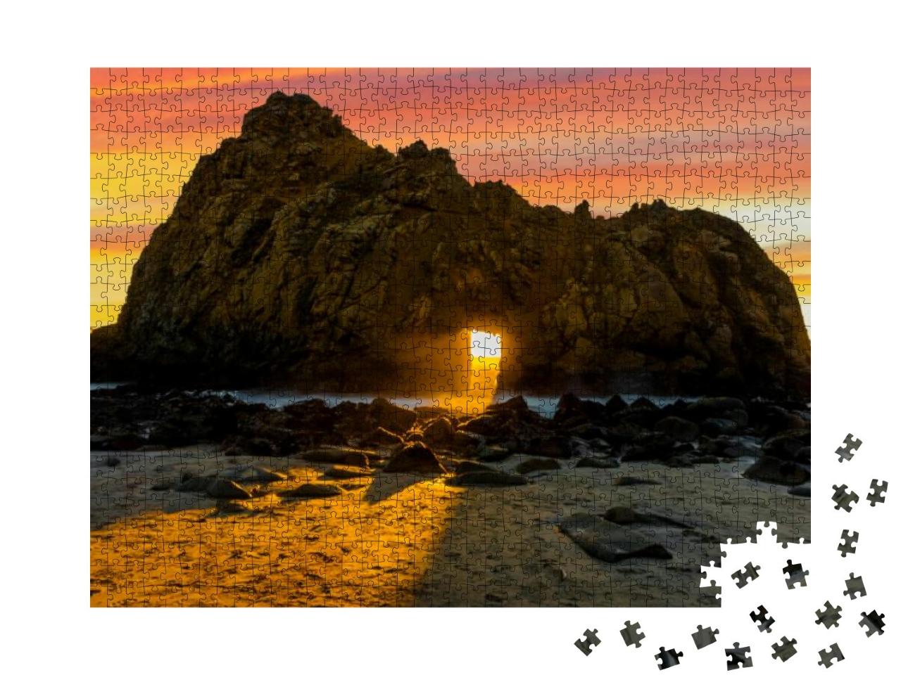 Pfeiffer Big Sur State Park... Jigsaw Puzzle with 1000 pieces