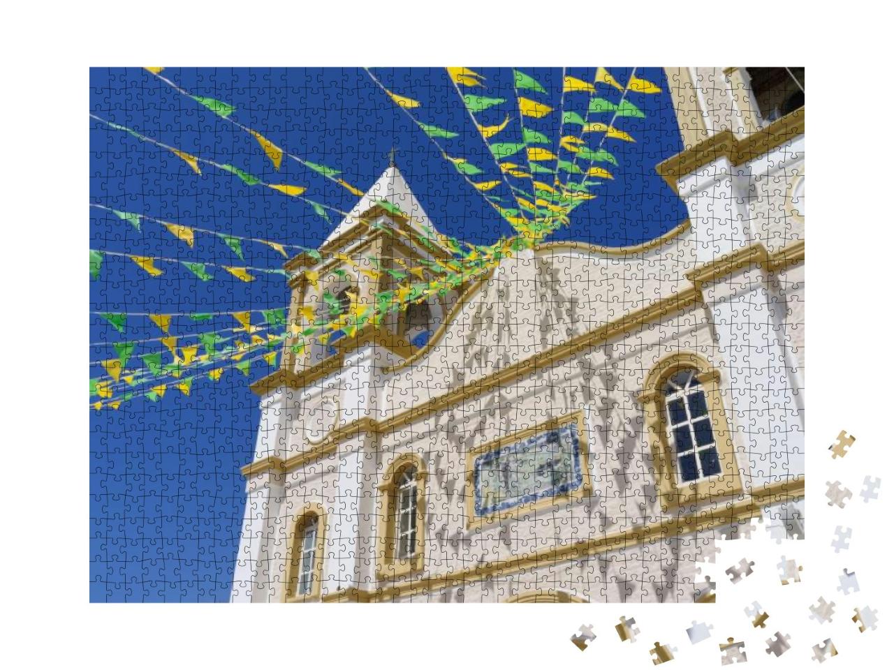 This Image Shows the Mision De San Jose Church in San Jos... Jigsaw Puzzle with 1000 pieces