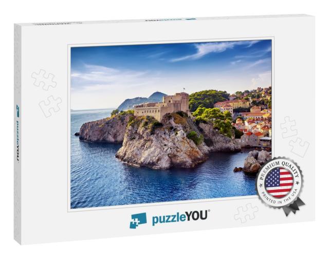 The General View of Dubrovnik - Fortresses Lovrijenac & B... Jigsaw Puzzle