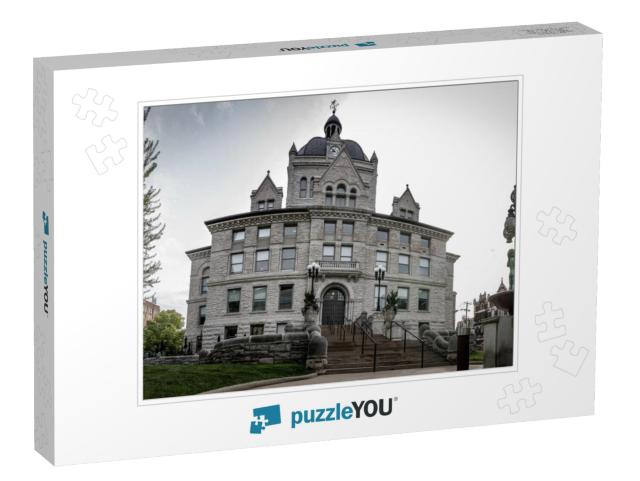 Front Facade of History Museum Complex in Lexington, Kent... Jigsaw Puzzle