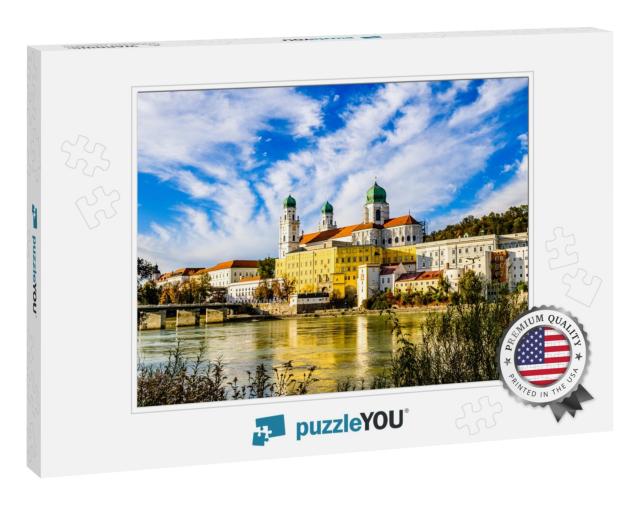 Old Town of the Famous Bavarian Village Passau... Jigsaw Puzzle