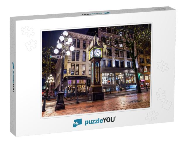 Vancouver, British Columbia - Canada. Downtown Iconic Lan... Jigsaw Puzzle