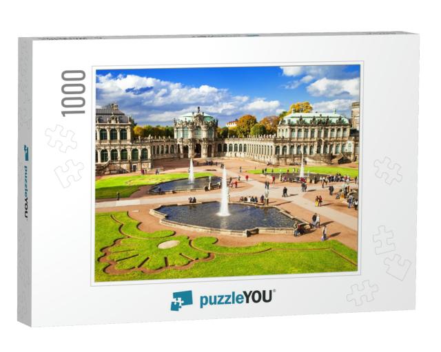Baroque Dresden, Zwinger Museum... Jigsaw Puzzle with 1000 pieces