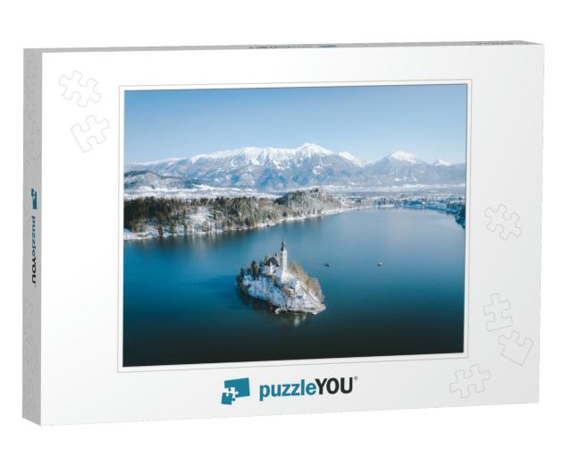Panoramic View of Scenic Lake Bled with Famous Bled Islan... Jigsaw Puzzle