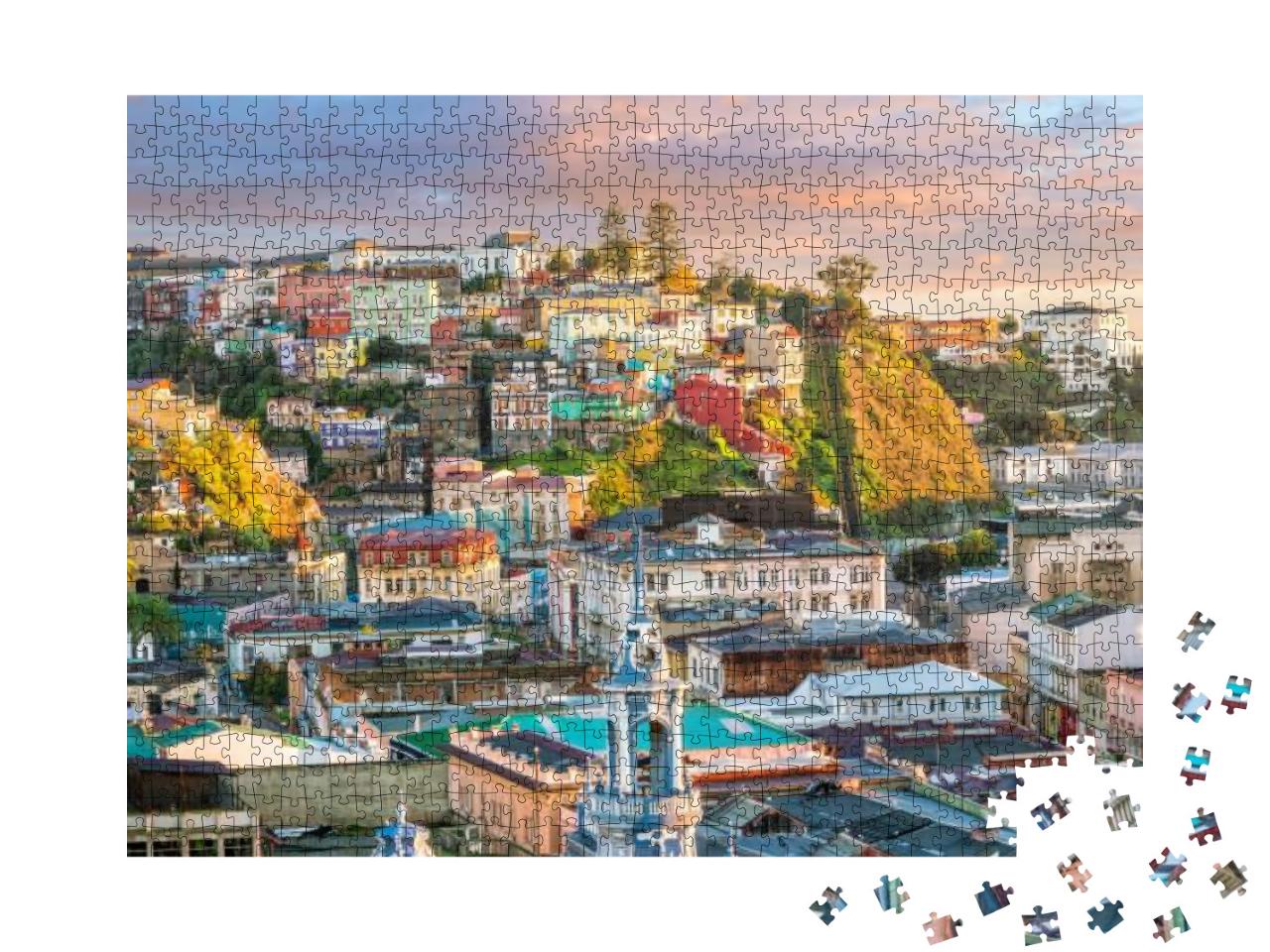 Colorful Buildings of the UNESCO World Heritage City of V... Jigsaw Puzzle with 1000 pieces