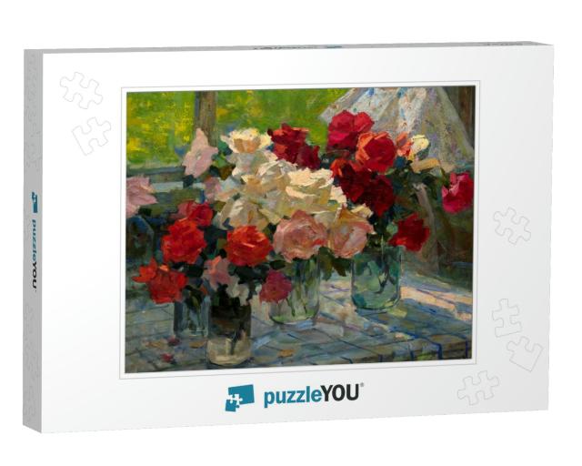Oil Painting, Still Life... Jigsaw Puzzle