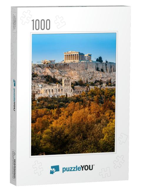 Parthenon, Acropolis of Athens, Greece, Vertical Shot... Jigsaw Puzzle with 1000 pieces