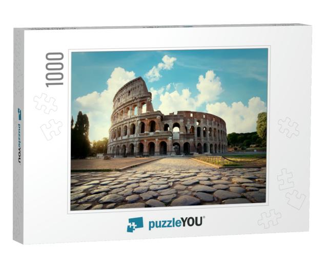 Ancient Colosseum in Rome in the Afternoon... Jigsaw Puzzle with 1000 pieces