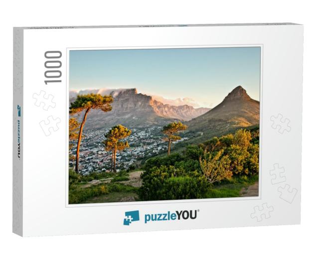 Signal Hill, Cape Town, South Africa... Jigsaw Puzzle with 1000 pieces