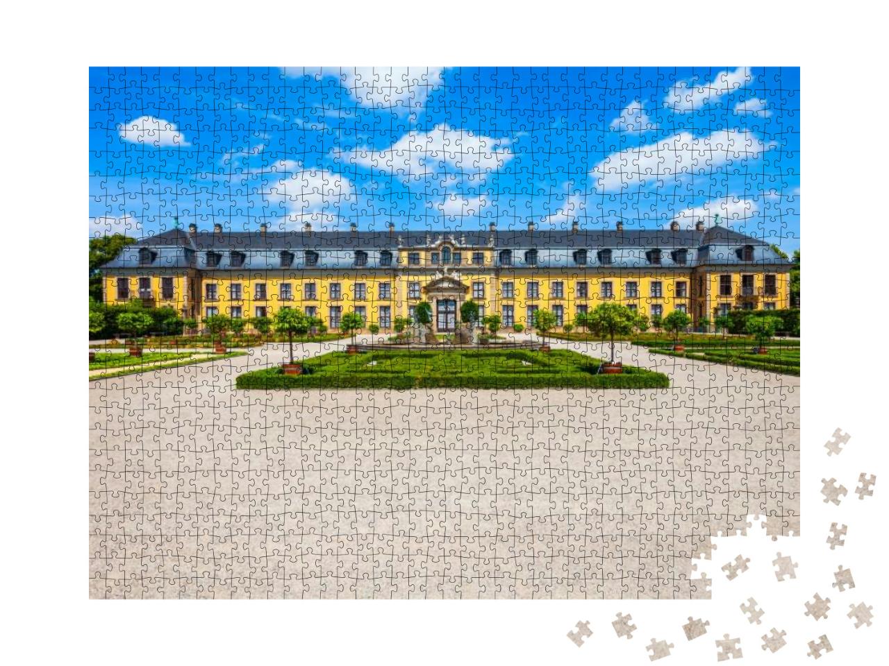 Herrenhausen Gallery Located in Herrenhausen Gardens in H... Jigsaw Puzzle with 1000 pieces