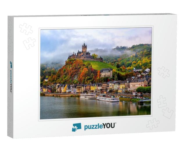 Cochem, Germany, Beautiful Historical Town on Romantic Mo... Jigsaw Puzzle