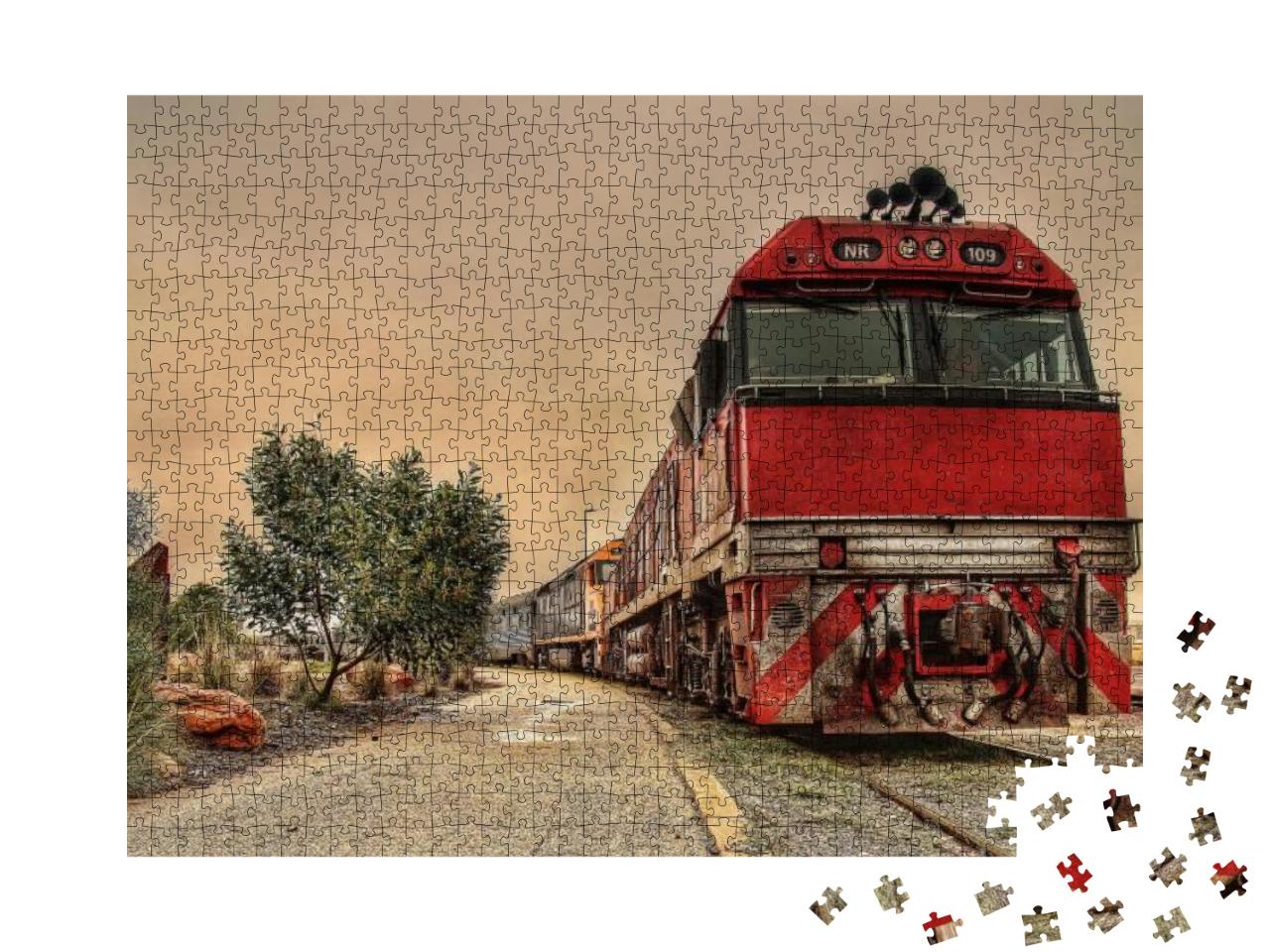 Train Australia Taken in 2010... Jigsaw Puzzle with 1000 pieces