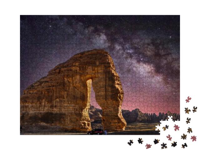 Elephant Rock - Al Ula - Saudi Arabia... Jigsaw Puzzle with 1000 pieces