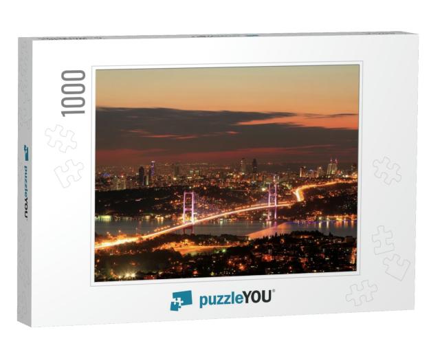 Bosphorus Bridge... Jigsaw Puzzle with 1000 pieces
