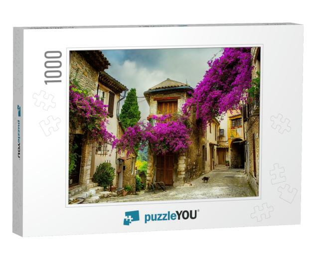 Beautiful Old Town of Provence... Jigsaw Puzzle with 1000 pieces